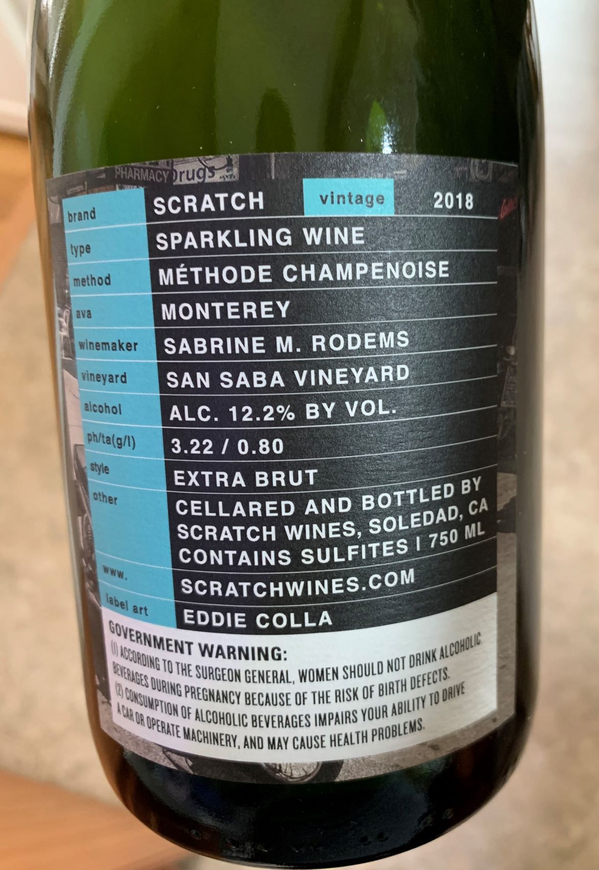 Scratch: Edgy, Exciting, Artsy Wines - Decanting Monterey - A Central ...